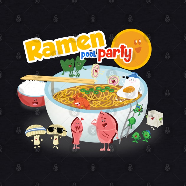 Ramen Pool Party by hammyclasing